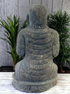 Bali Buddha Statue Hand Carved Green Stone 60cm (2489)