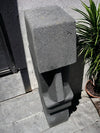 Easter Island Statue Hand Carved Lava Stone 80cm (2496)