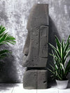 Easter Island Statue Hand Carved Lava Stone 80cm (2500)