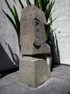 Easter Island Statue Hand Carved Lava Stone 60cm (2501)
