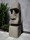 Easter Island Statue Hand Carved Lava Stone 60cm (2502)