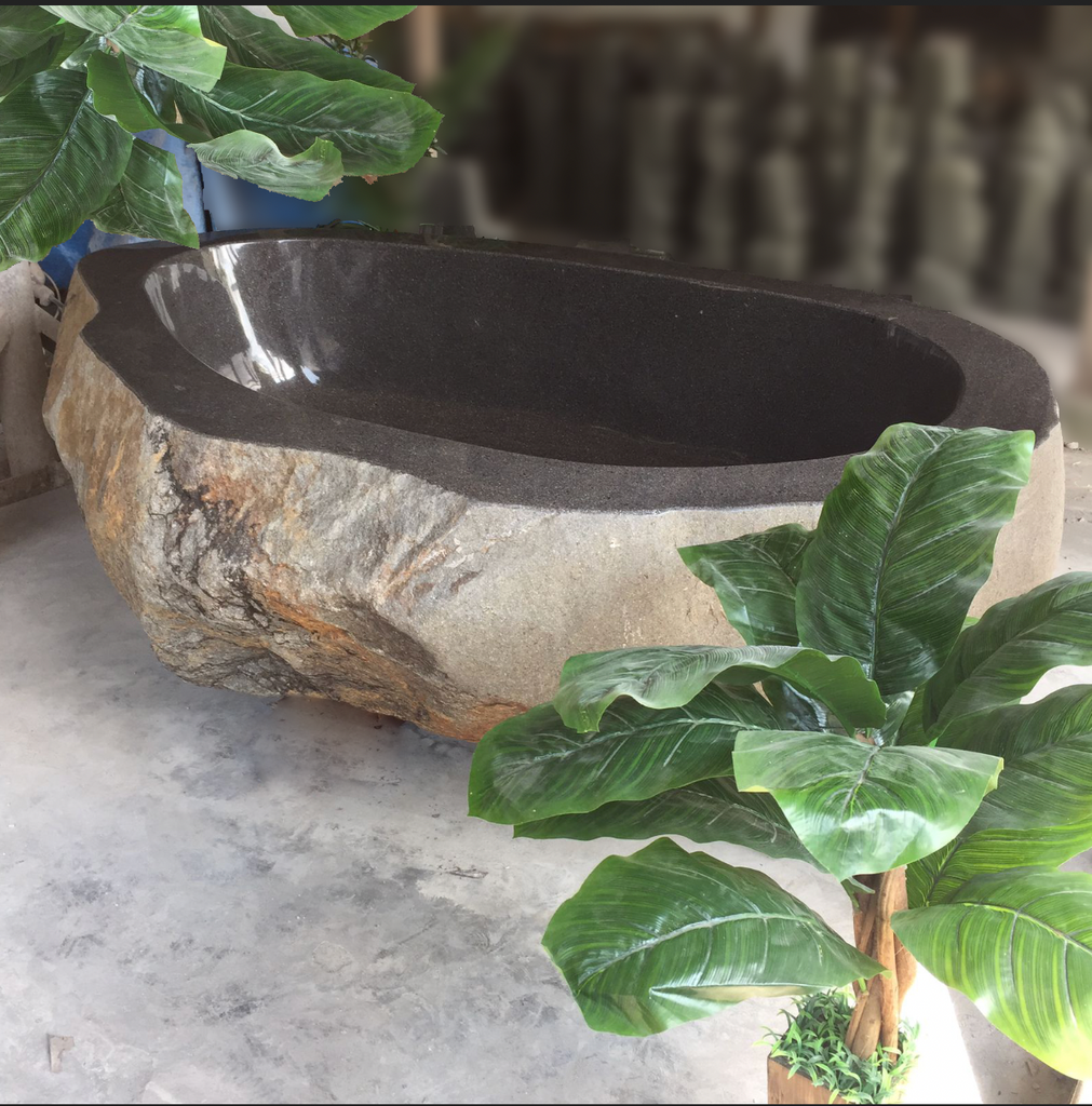 Stone Bath Tub Pure Luxury 2.29M x 1.47M x 59cm StoneBase