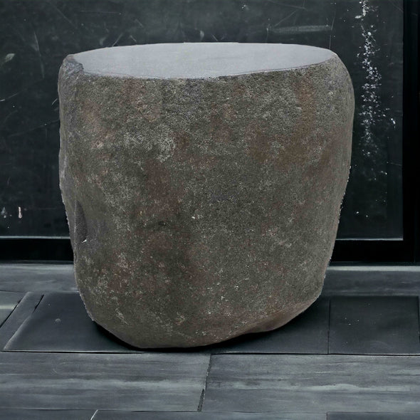 Luxury Stone Side Table or Seat 46cm x 38cm x 44cm Height (1240)