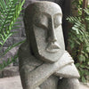Hand Carved Stone Primitive Statue 1000mm (1845)