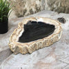 Luxury Petrified Wood Stone Platter Tray Rare Product 36cm x 26cm x 5cm (1848)
