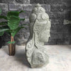 Bali Statue Buddha Hand Carved Stone 100cm Stone Base (1861)