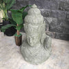 Bali Statue Buddha Hand Carved Stone 100cm Stone Base (1861)