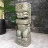 Hawaiian Tiki Statue Hand Carved Stone 81cm StoneBase (1892)