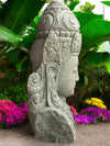 Bali Statue Buddha Hand Carved Stone 100cm Stone Base (1897)