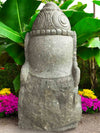 Bali Statue Buddha Hand Carved Stone 100cm Stone Base (1897)