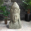 Bali Statue Buddha Hand Carved Stone 100cm Stone Base (1897)