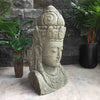 Bali Statue Buddha Hand Carved Stone 100cm Stone Base (1897)