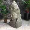 Bali Statue Buddha Hand Carved Stone 100cm Stone Base (1897)