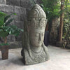 Bali Statue Buddha Hand Carved Stone 100cm Stone Base (1897)