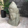 Bali Statue Buddha Hand Carved Stone 100cm Stone Base (1897)