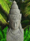 Bali Statue Buddha Hand Carved Stone 100cm Stone Base (1901)