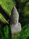 Bali Statue Buddha Hand Carved Stone 100cm Stone Base (1901)