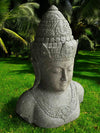 Bali Statue Buddha Hand Carved Stone 100cm Stone Base (1902)