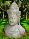 Bali Statue Buddha Hand Carved Stone 100cm Stone Base (1902)