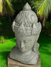 Bali Statue Buddha Hand Carved Stone 100cm Stone Base (1903)