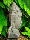 Bali Statue Buddha Hand Carved Stone 100cm Stone Base (1904)