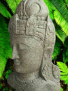 Bali Statue Buddha Hand Carved Stone 100cm Stone Base (1904)