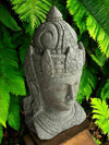 Bali Statue Buddha Hand Carved Stone 100cm Stone Base (1904)