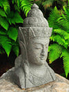 Bali Statue Buddha Hand Carved Stone 105cm Stone Base (1916)