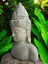 Bali Statue Buddha Hand Carved Stone 102cm Stone Base (1917)