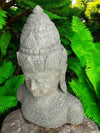 Bali Statue Buddha Hand Carved Stone 102cm Stone Base (1917)