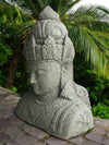 Bali Statue Buddha Hand Carved Stone 100cm Stone Base (1918)