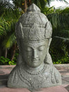 Bali Statue Buddha Hand Carved Stone 102cm Stone Base (1919)