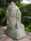 Bali Statue Buddha Hand Carved Stone 102cm Stone Base (1919)