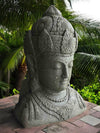 Bali Statue Buddha Hand Carved Stone 102cm Stone Base (1919)