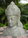 Bali Statue Buddha Hand Carved Stone 102cm Stone Base (1919)