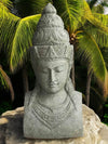 Bali Statue Buddha Hand Carved Stone 104cm Stone Base (1920)