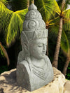 Bali Statue Buddha Hand Carved Stone 104cm Stone Base (1920)