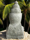 Bali Statue Buddha Hand Carved Stone 104cm Stone Base (1920)