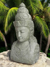 Bali Statue Buddha Hand Carved Stone 104cm Stone Base (1920)