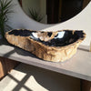 Luxury Petrified Wood Stone Basin 715mm x 290mm x 145mm (1927)