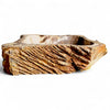 Luxury Petrified Wood Stone Basin 540mm x 390mm x 140mm (1928)