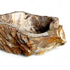 Luxury Petrified Wood Stone Basin 540mm x 390mm x 140mm (1928)