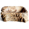 Luxury Petrified Wood Stone Basin 480mm x 370mm x 140mm (1929)