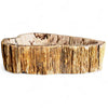 Luxury Petrified Wood Stone Basin 560mm x 350mm x 145mm (1930)
