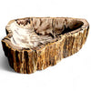 Luxury Petrified Wood Stone Basin 560mm x 350mm x 145mm (1930)