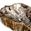 Luxury Petrified Wood Stone Basin 560mm x 350mm x 145mm (1930)