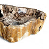 Luxury Petrified Wood Stone Basin 560mm x 350mm x 145mm (1930)