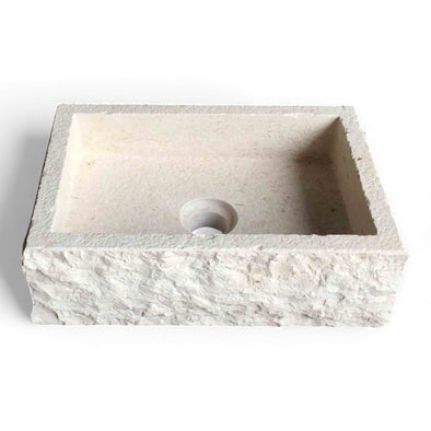 Marble Natural Stone Basin 370mm x 260mm x 110mm (1931)
