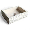 Marble Natural Stone Basin 370mm x 260mm x 110mm (1931)