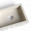 Marble Natural Stone Basin 370mm x 260mm x 110mm (1931)